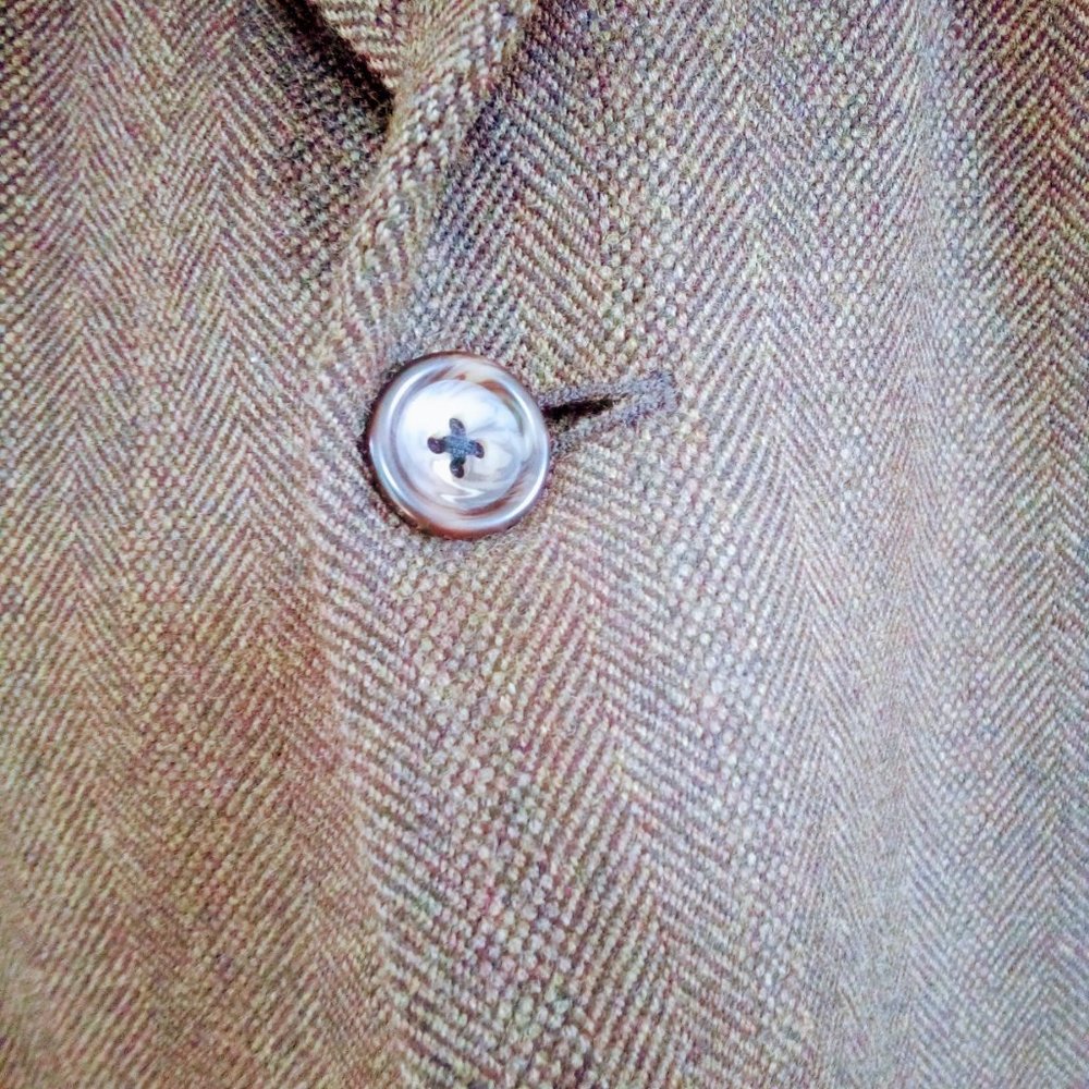 Banana Republic Herringbone Sport Coat 44R - Picture 5 of 5